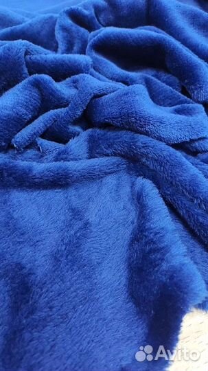 Ткань велсофт на пледы