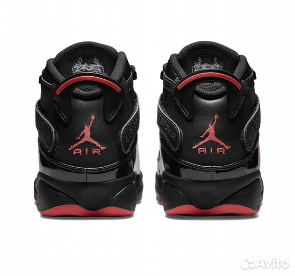 Кроссовки Nike Air Jordan 6 Rings Black Infrared