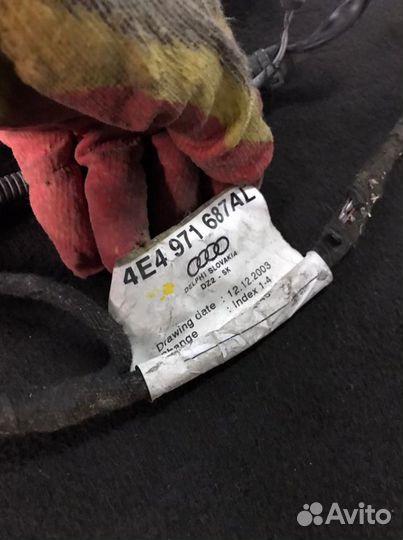 4E4971687AL Жгут проводов в дверь Audi