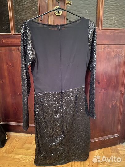 Платье черное Mango