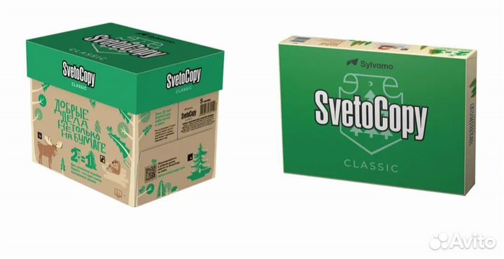 Бумага для принтера a4 svetocopy (светокопи)