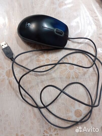 Проводная мышь Logitech N231 USB Optical Mouse