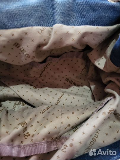 Рюкзак джинсовый