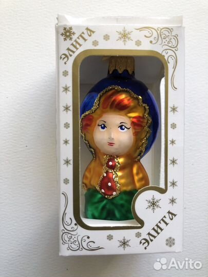 Незнайка, елочная игрушка