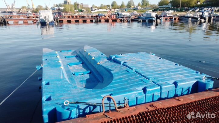 Пластиковые понтоны