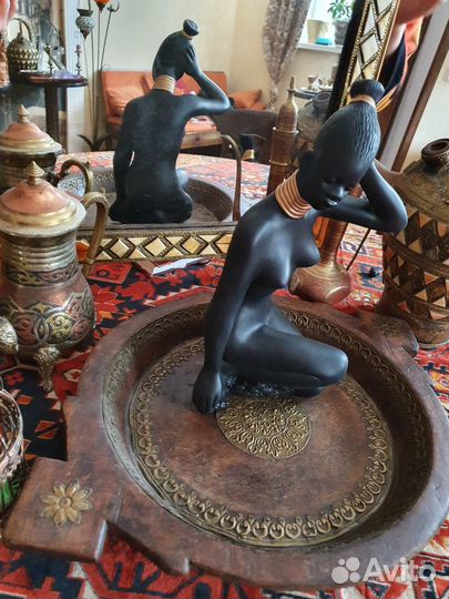 Статуэтка Утро Африки 37 см Дулево