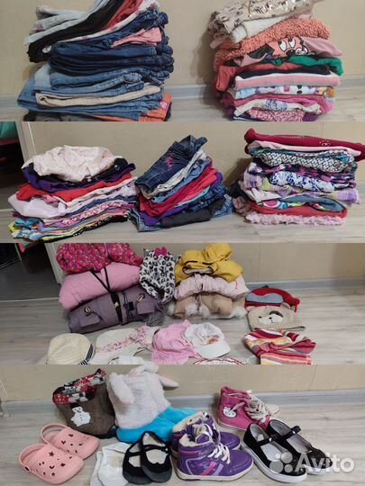 Одежда и обувь для девочки от 92 до 128