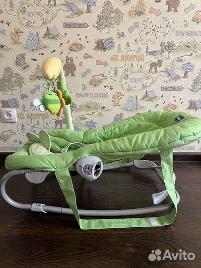 Шезлонг детский chicco