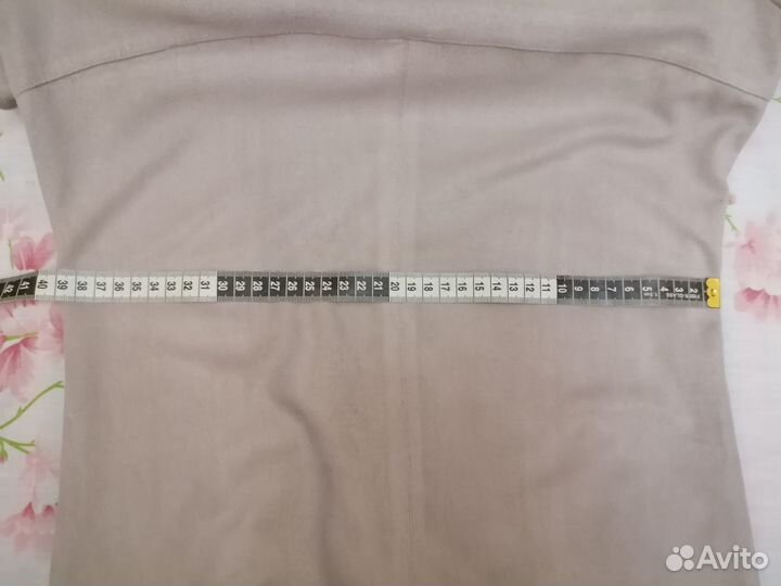 Платье под замшу 42-44