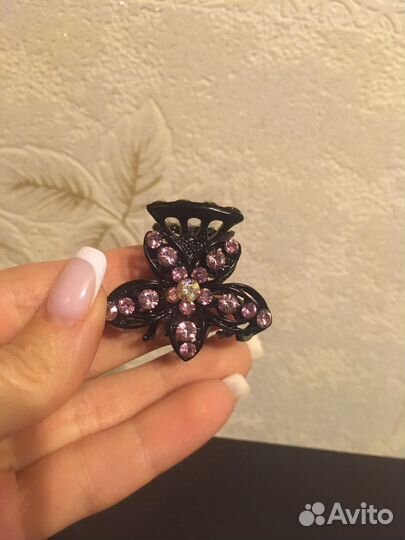 Заколка краб