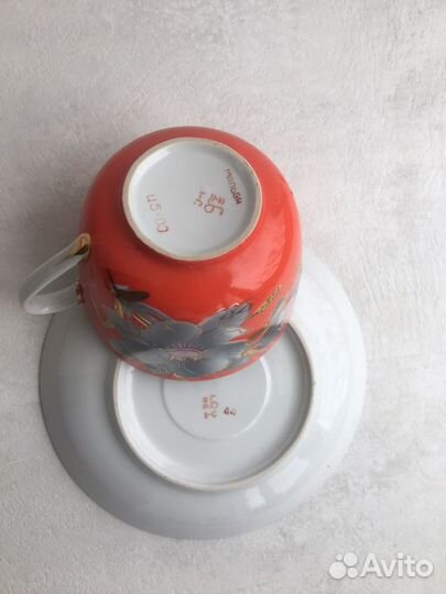 Чайная пара мальва