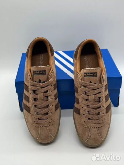 Кеды Adidas Bermuda Brown коричневые