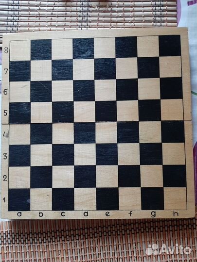 Шахматы деревянные