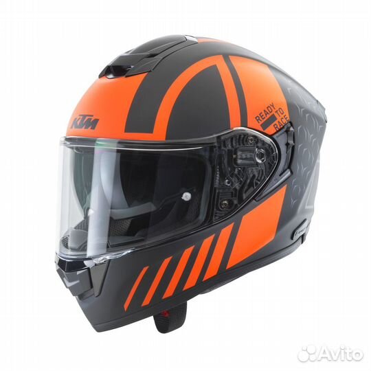 Шлем KTM ST 501 helmet, чёрно-оранжевый, L