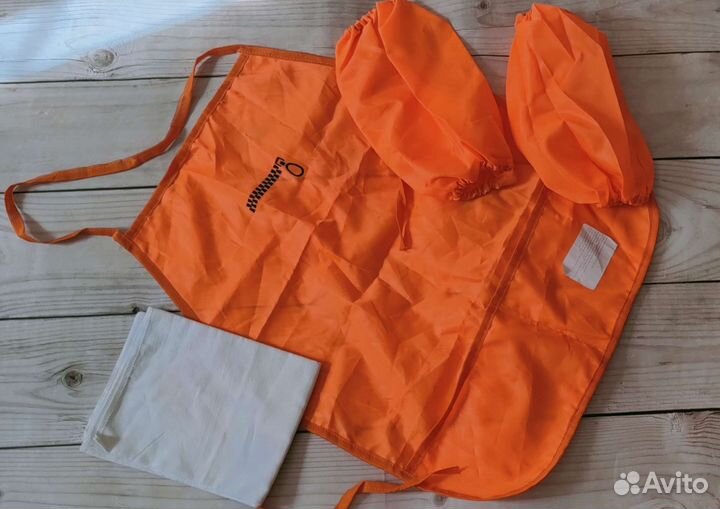 Набор для творчества фартук и нарукавники новый