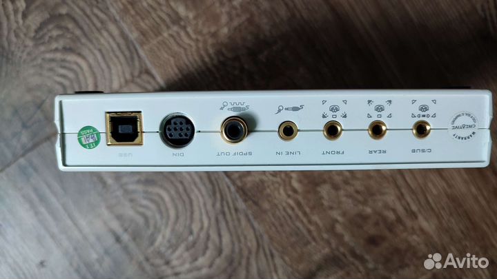 Внешняя звуковая карта Creative +Cyberdrive Hi-res