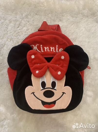 Туника 98 р Рюкзак Минни Маус Шапка с ушками