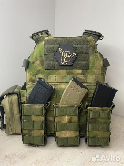 Плитник мох с подсумками и баллистикой