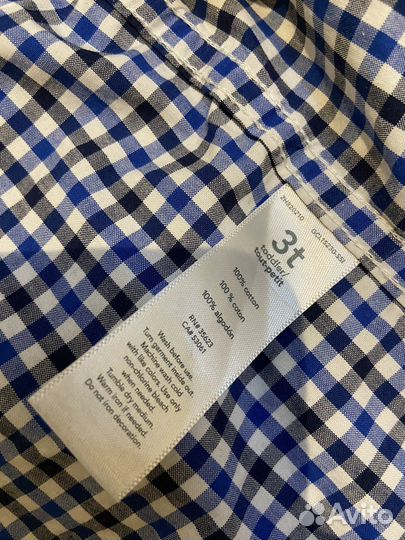 Рубашка для мальчика 3Т carters