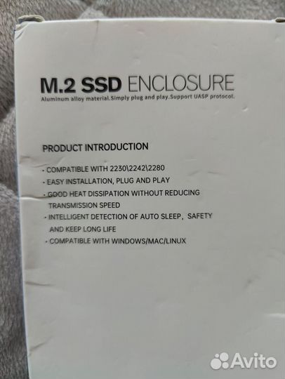 Корпус для m2 ssd, ngff