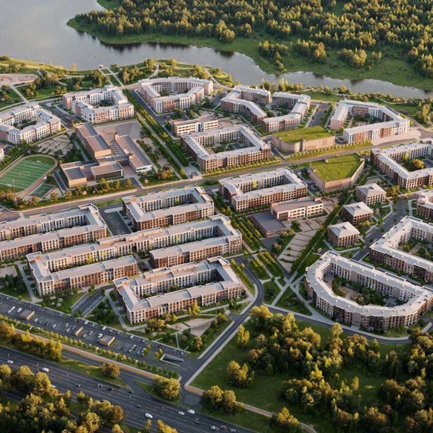 1-к. квартира, 34,8 м², 1/4 эт.