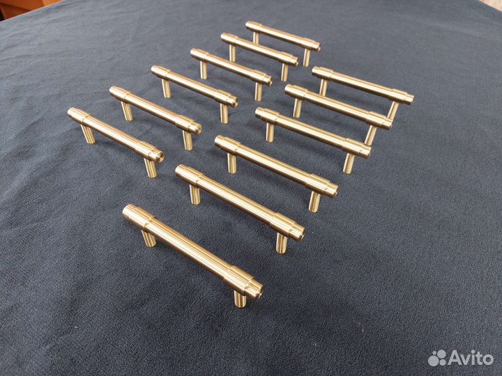 Мебельные ручки латунь