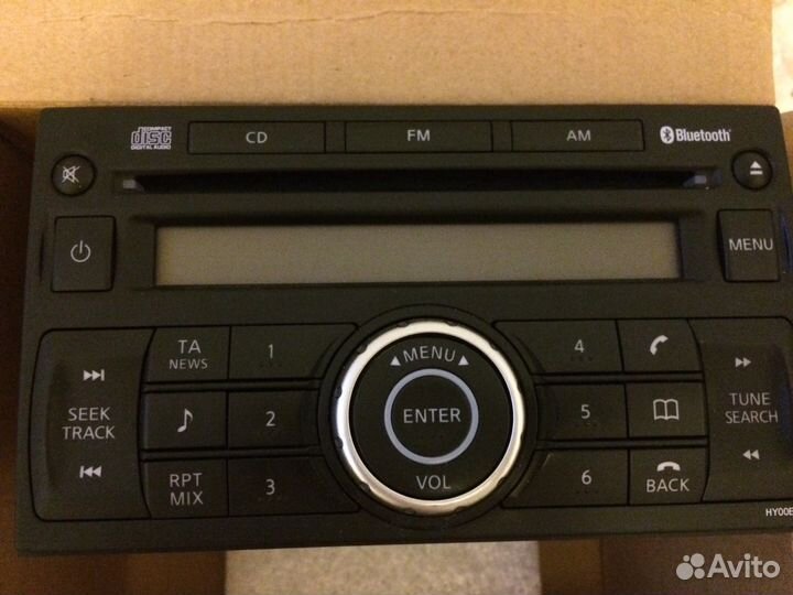 Оригинальная магнитола nissan qashqai J10 2008 г