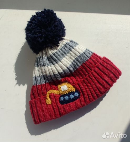Шапка для мальчика 3 года