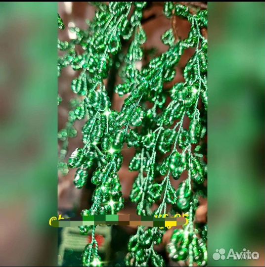 Дерево из бисера