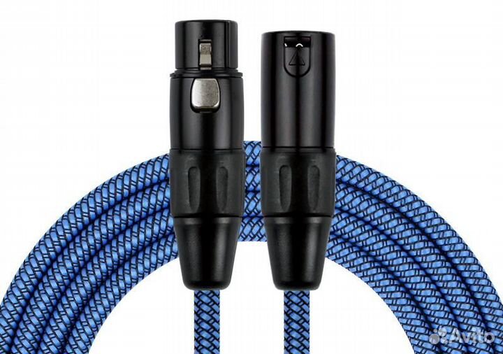 Кабель микрофонный 8 м Kirlin MWC-270 8M BLA