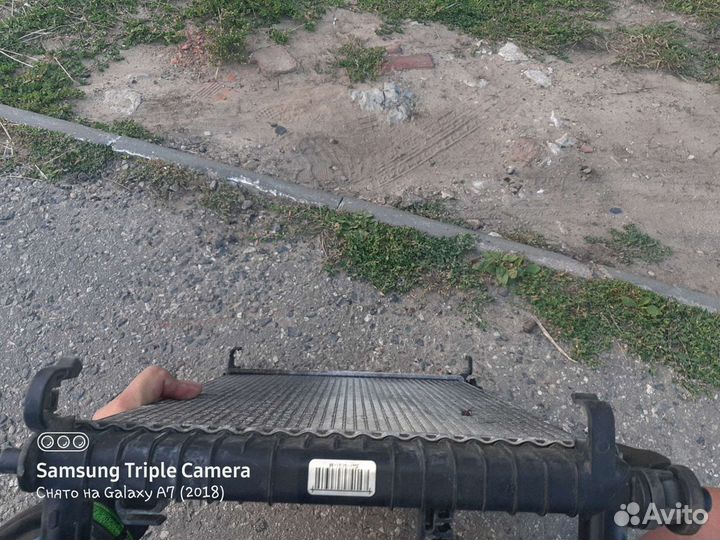 Радиатор охлаждения форд фиеста 1.4 tdi