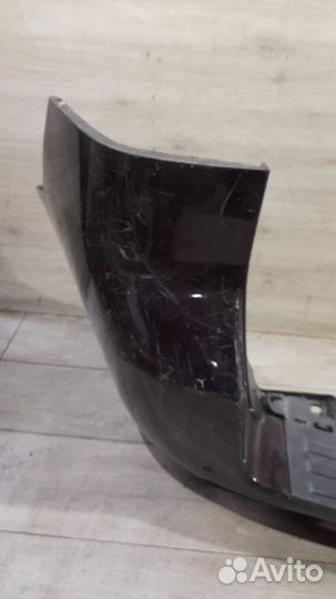 Бампер задний под парктроники Toyota Land Cruiser