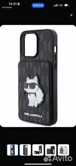 Чехол Karl Lagerfeld на Apple iPhone 15 Pro Max