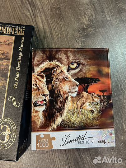 Пазлы на 1000 и 2000 деталей