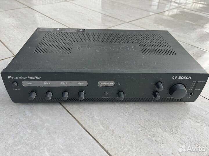 Bosch Plena Easy Line PLE-1MA060 усилитель микшер