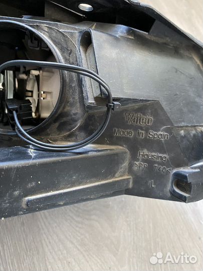 Фара wolkswagen passat b6