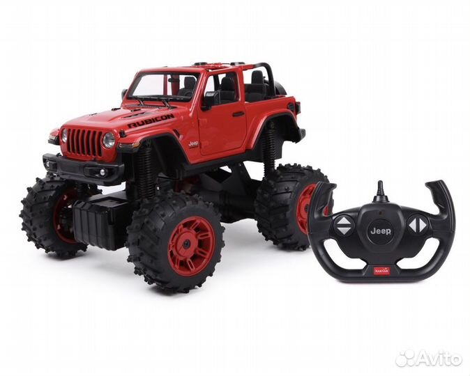 Машинка на радиоуправлении jeep новая