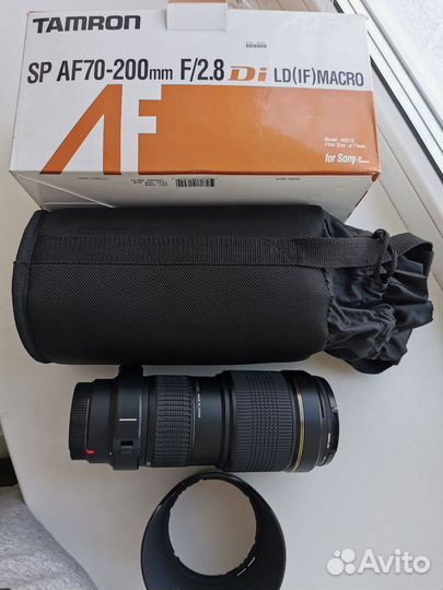 Tamron SP AF 70-200мм F/2.8 Di LD(IF) macro Sony