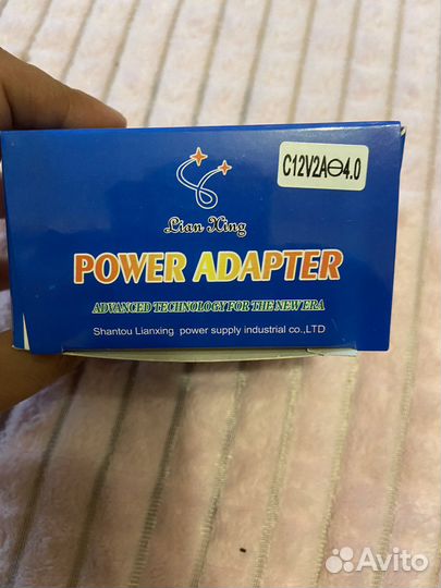 Адаптер блок питания 12v