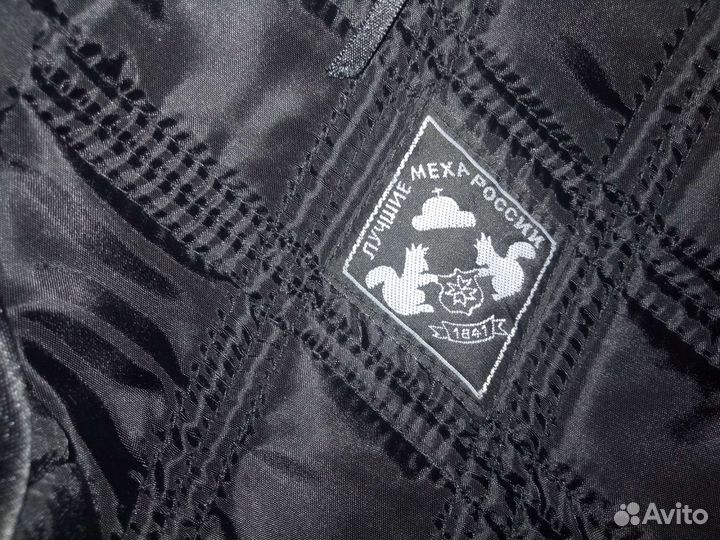 Шапка из нерпы мужская