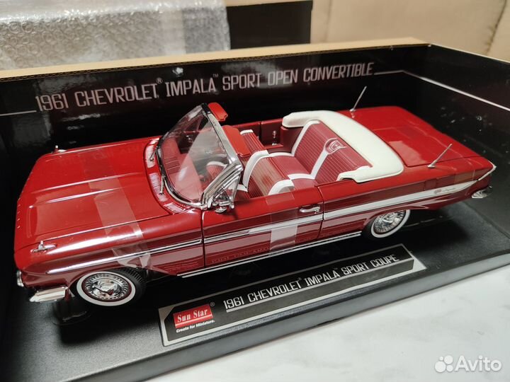 Chevrolet Impala 1961 1/18 SunStar