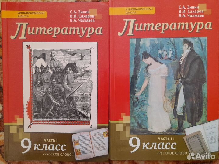 Литература 9 класс Зинин,Меркин