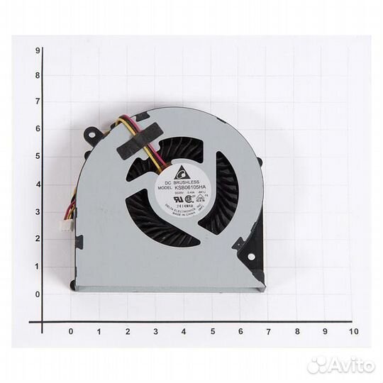 Вентилятор (кулер) для ноутбука Toshiba Satellite