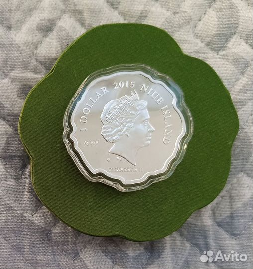 Ниуэ 1 доллар 2015 г. / Благополучия / серебро