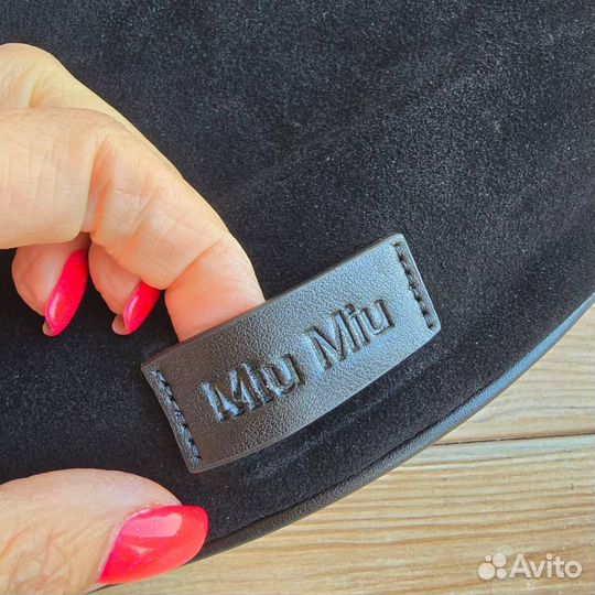 Сумка женская miu замша