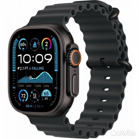 Apple Watch Ultra 2 49mm Black Ocean Band