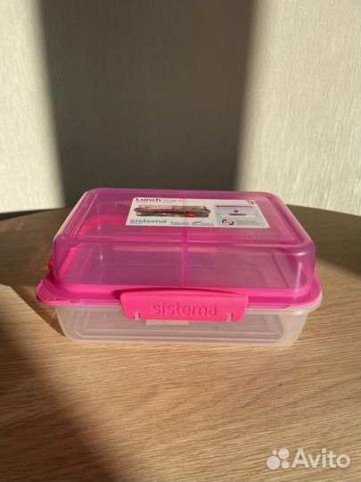 Контейнер для еды трансформер Sistema 1,8л
