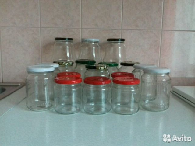 Банки стеклянные от 0,08 л до 3 л, кега 30 л