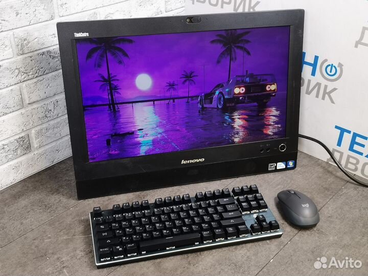 Моноблок Lenovo m72z i5-2400 8/128gb 20