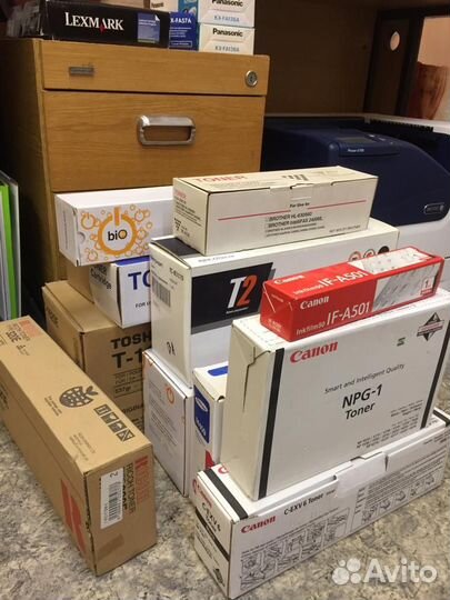 Картриджи для принтеров, копиров, мфу, факсов